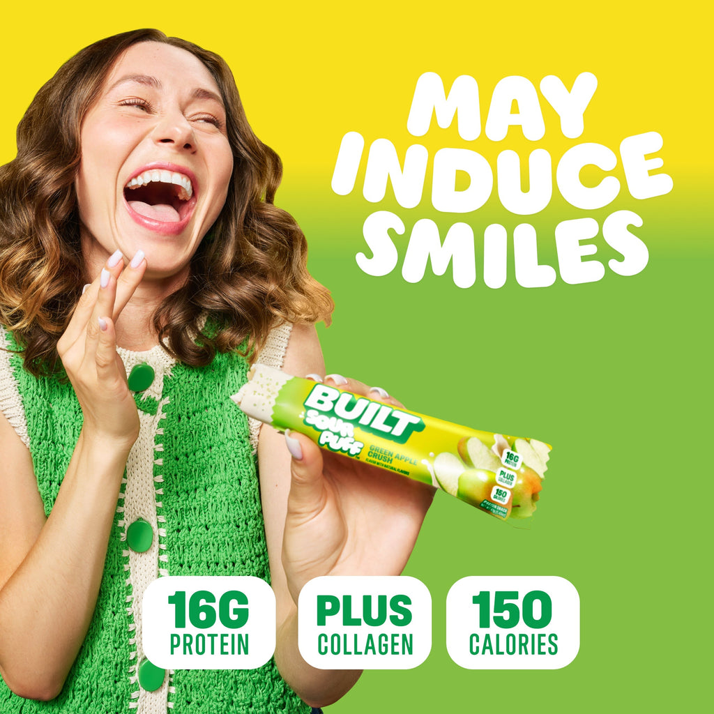 Green Apple Crush Sour Puff 4ct