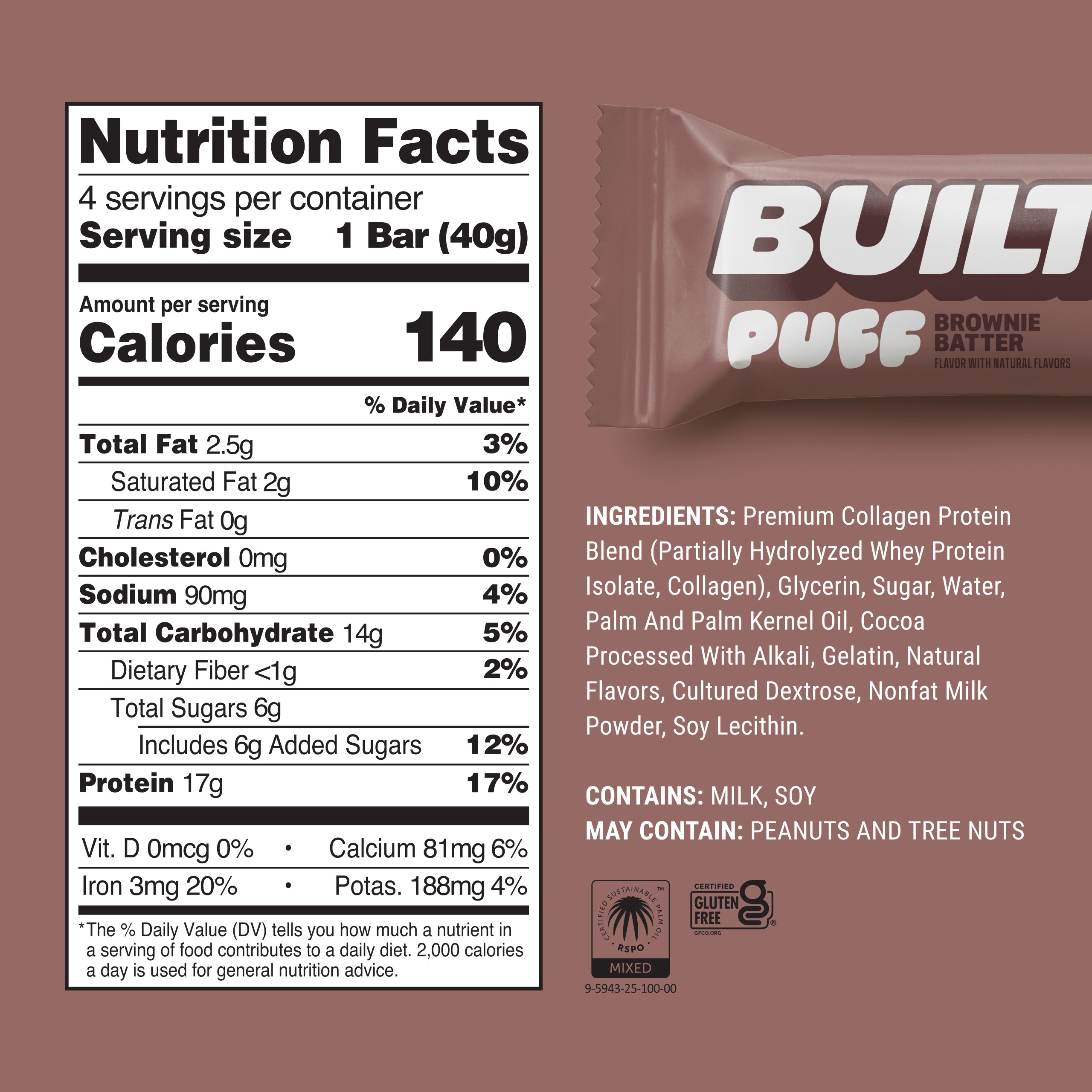 Brownie Batter Puff 4ct