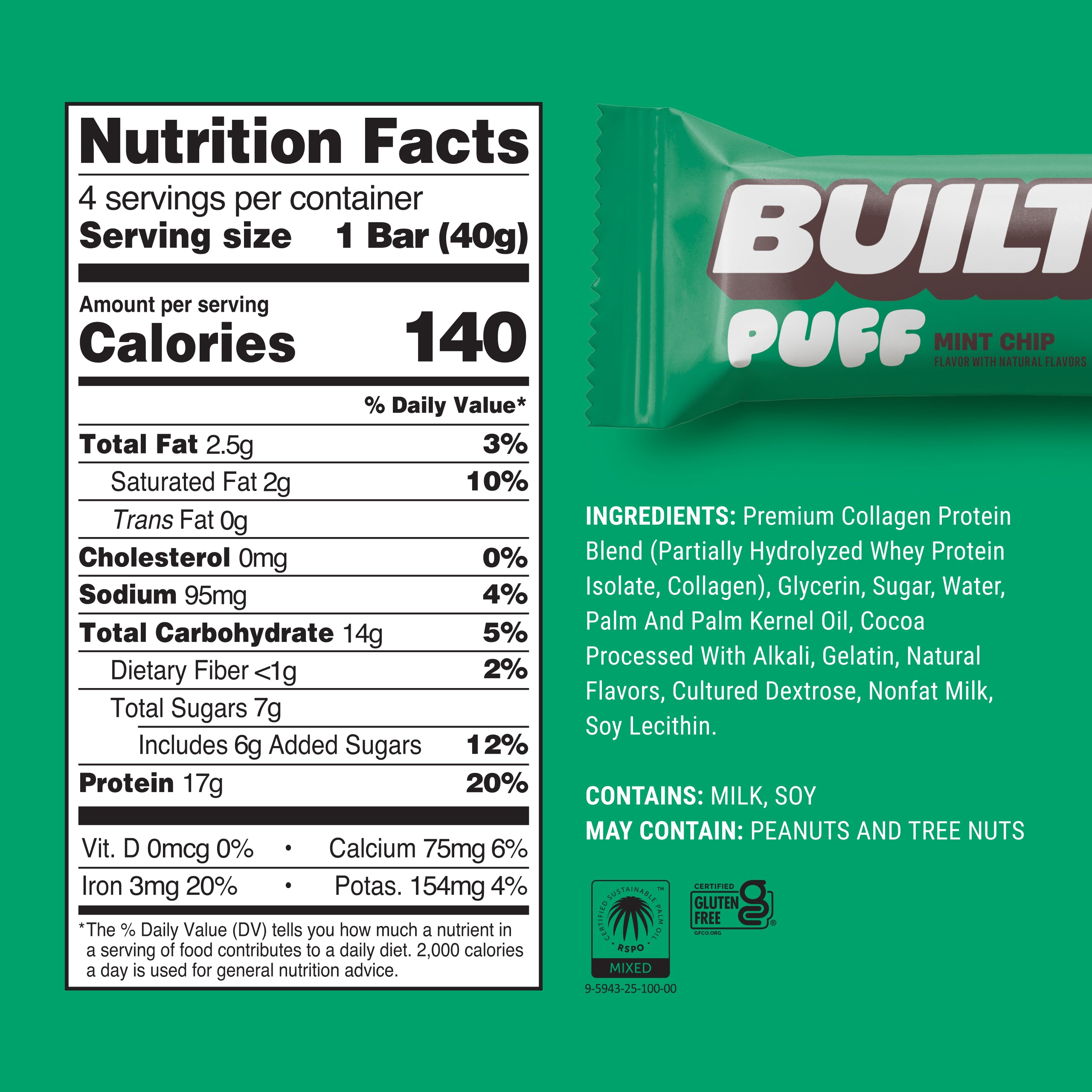 Mint Chip Puff 4ct