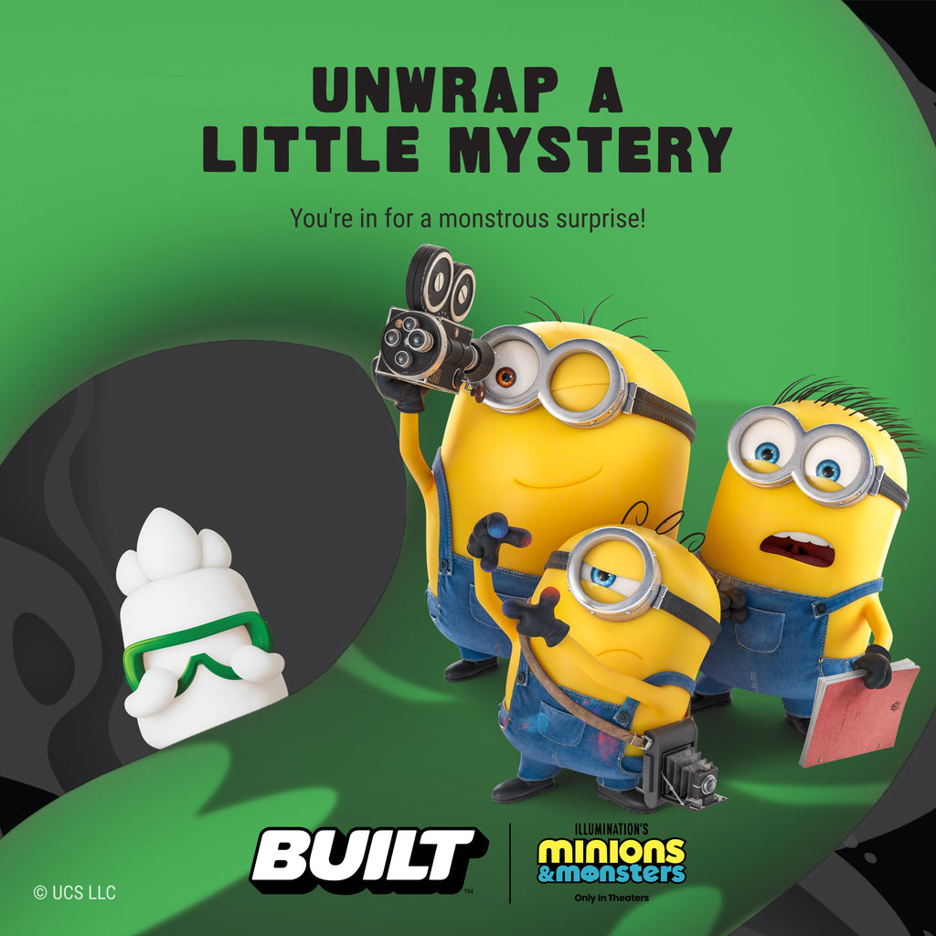 Minions and Monsters Mystery Puff 4ct