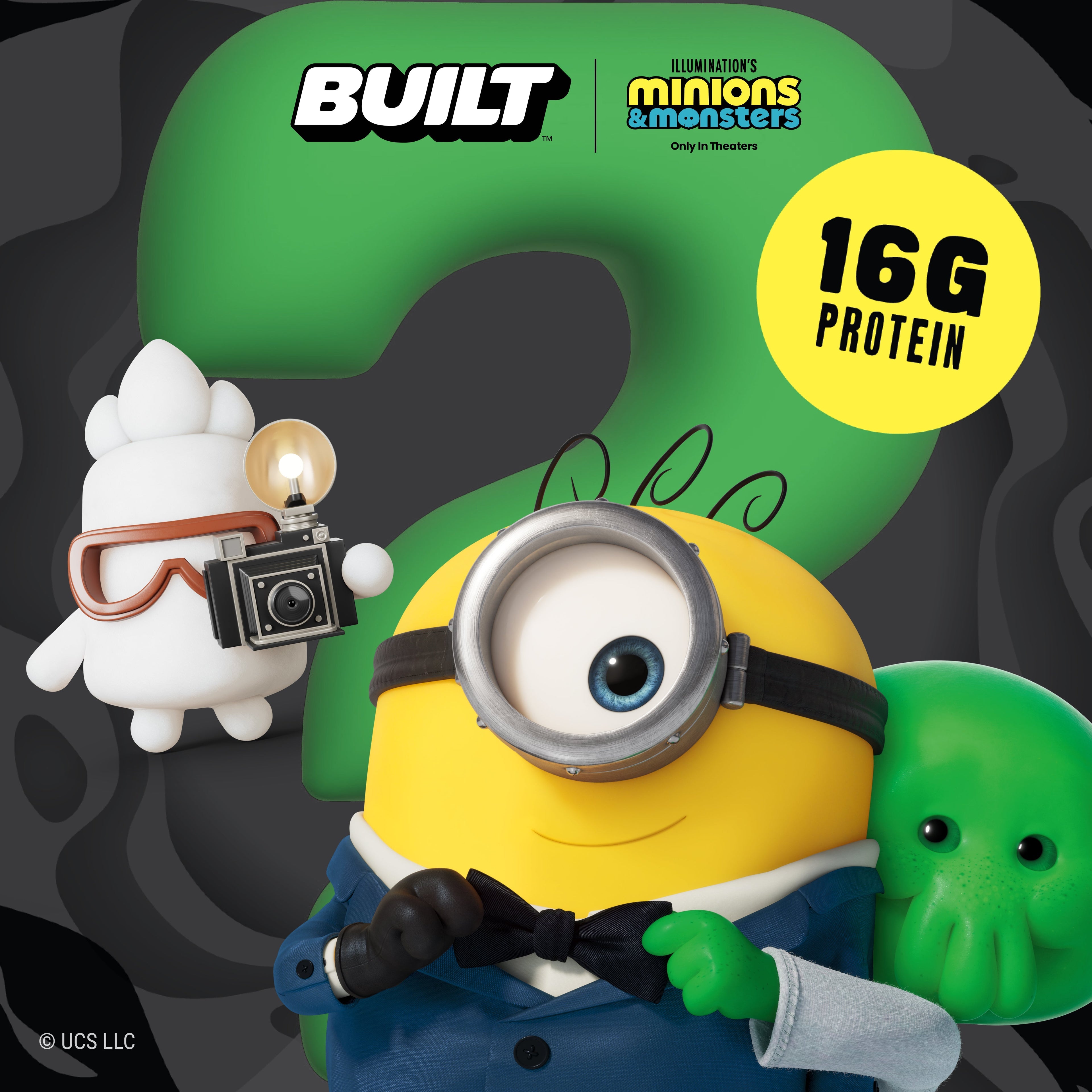 Minions and Monsters Mystery Puff 4ct