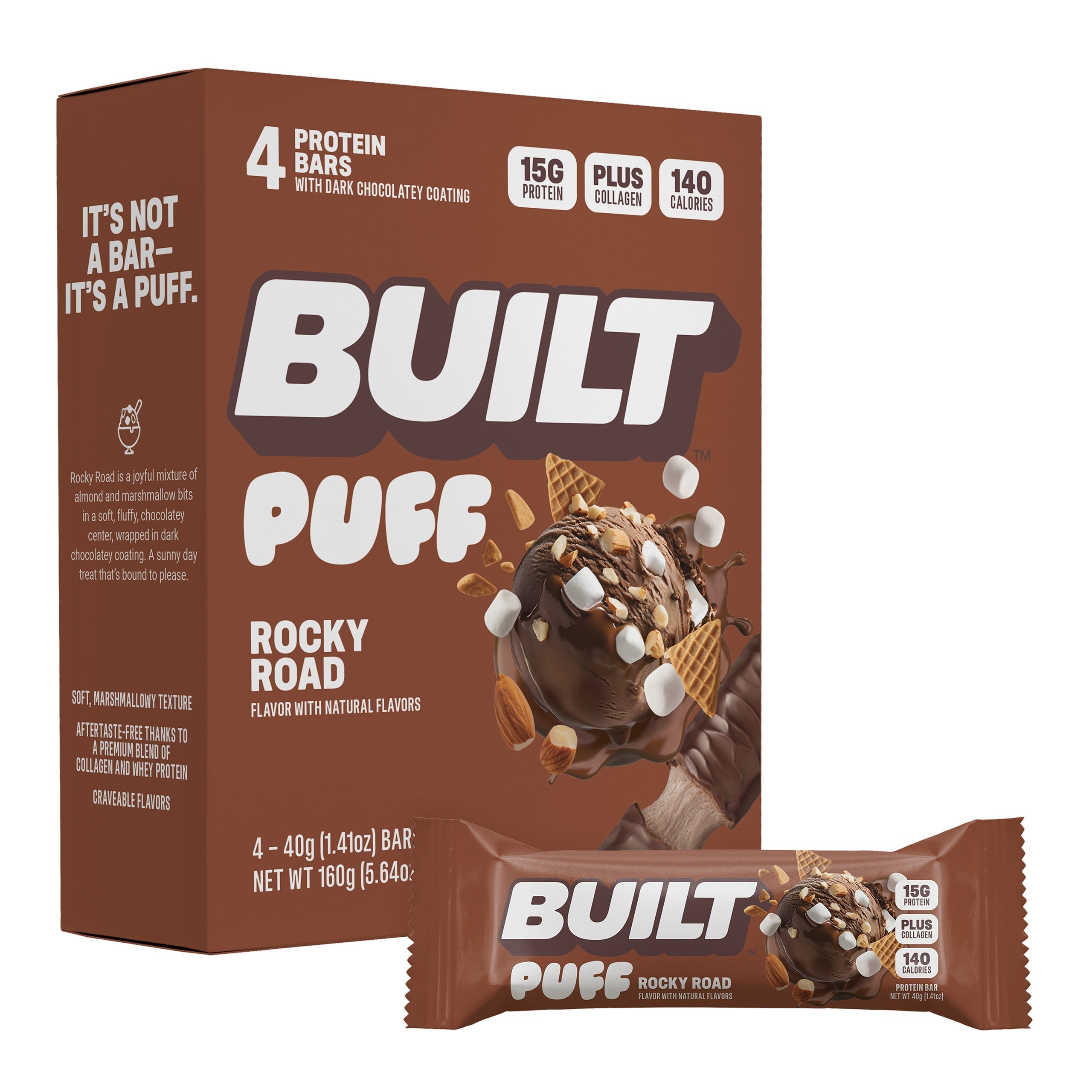 Rocky Road Puff 4ct