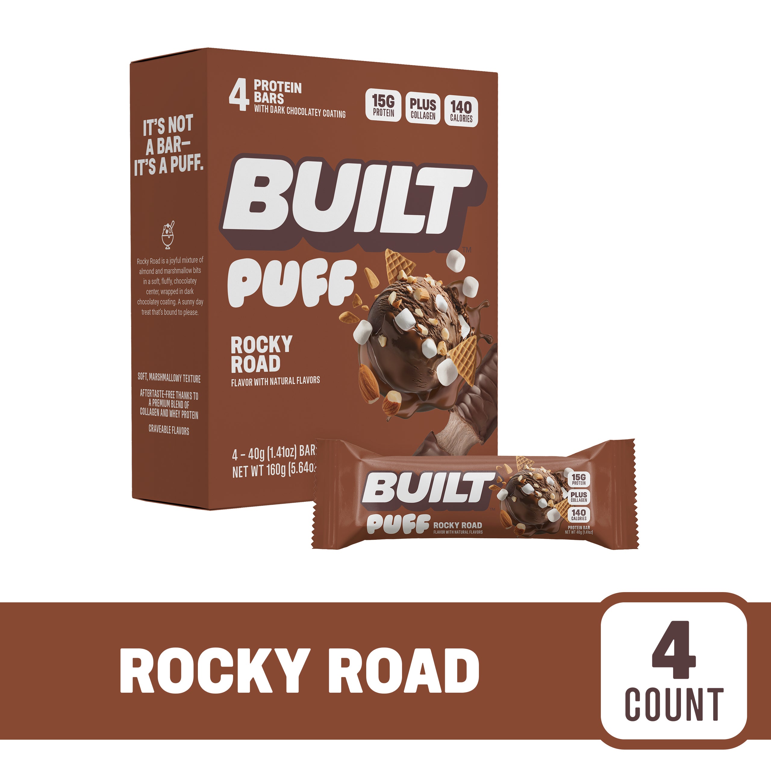 Rocky Road Puff 4ct