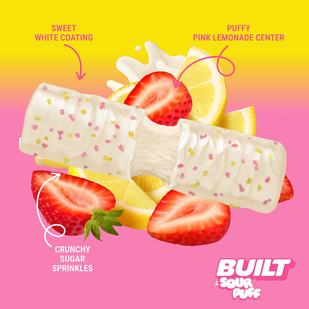 Pink Lemonade Squeeze Sour Puff 4ct