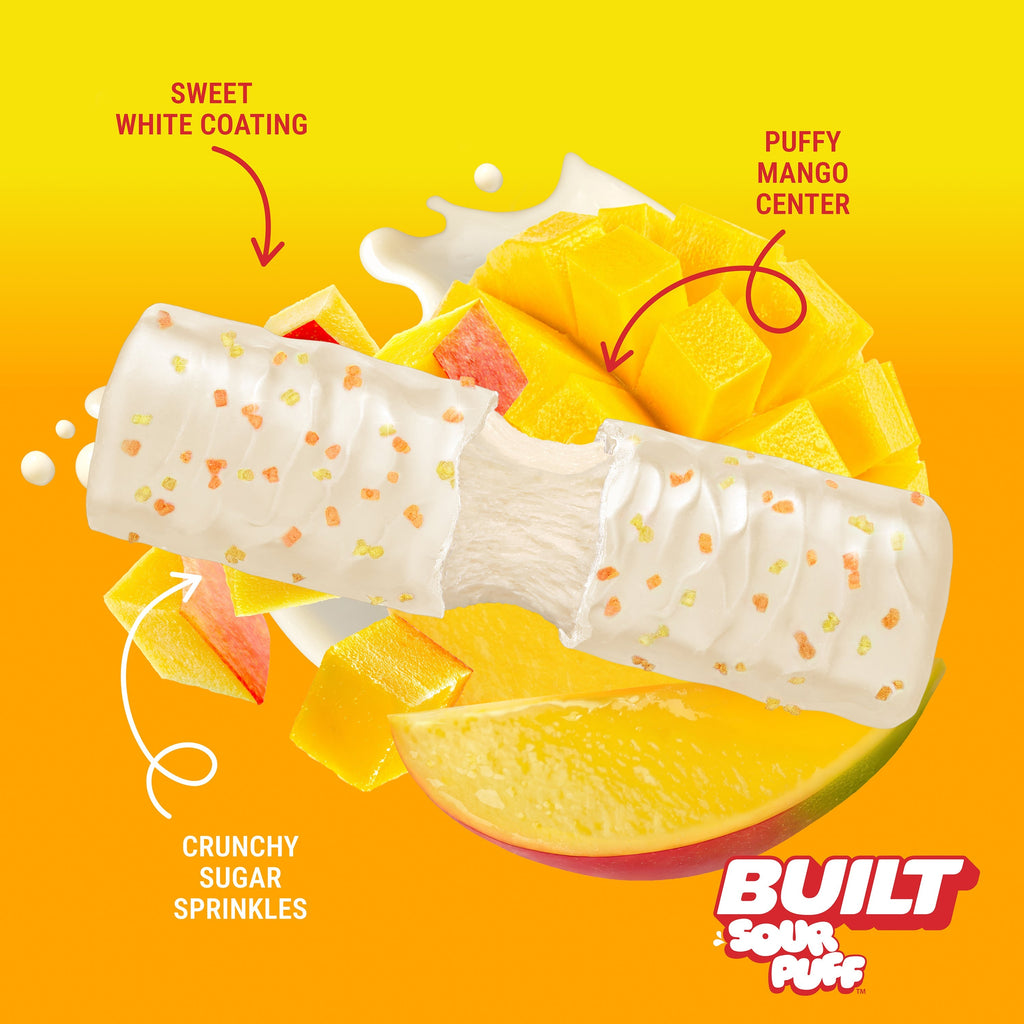 Tropical Mango Burst Sour Puff 4ct
