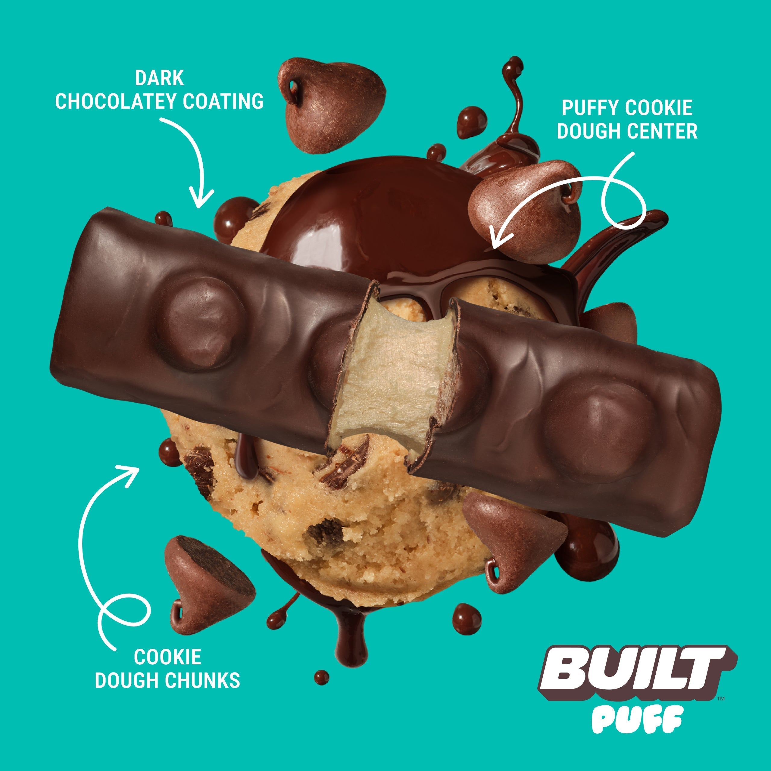 Cookie Dough Chunk Puff 4ct